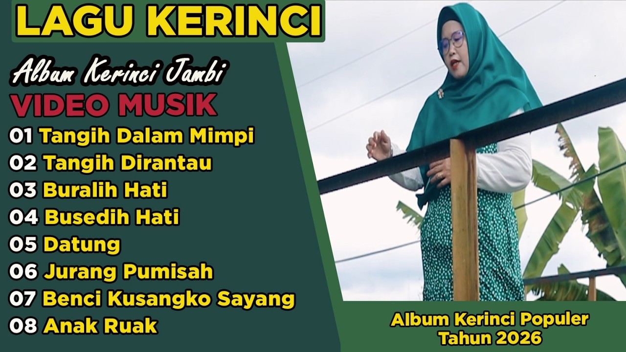 Video Musik Lagu Daerah Kerinci Jambi Full Album Tangih Dalam Mimpi