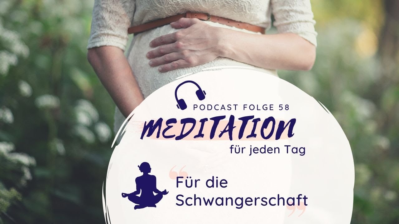 Geführte Meditation 🤰🏻 Für die Schwangerschaft - Die Babybauch Entspannung für Schwangere