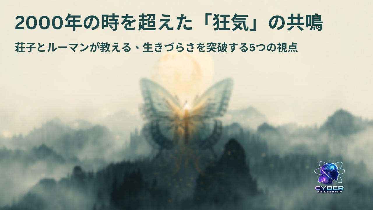 2000年の時を超えた「狂気」の共鳴：荘子とルーマンが教える、生きづらさを突破する5つの視点