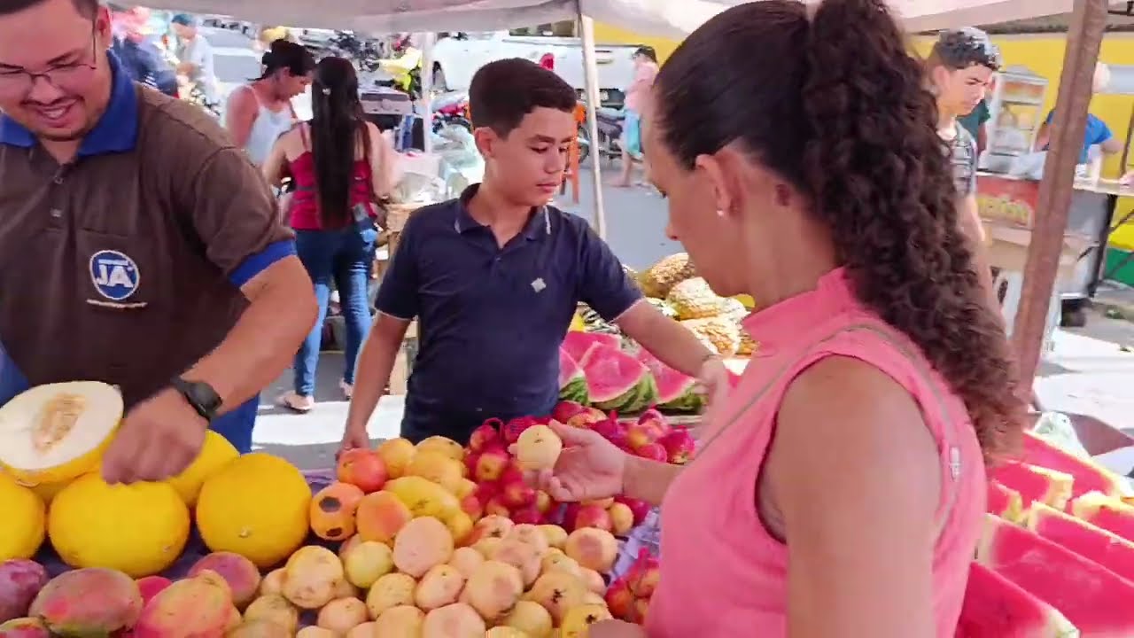 Feira livre de João Alfredo dia 19/01/2026