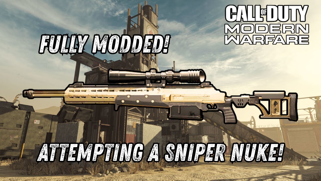 Attempting to Drop A NUKE With A SNIPER In MW19! (ATTEMPT #1) - | Call Of Duty Modern Warfare 2019