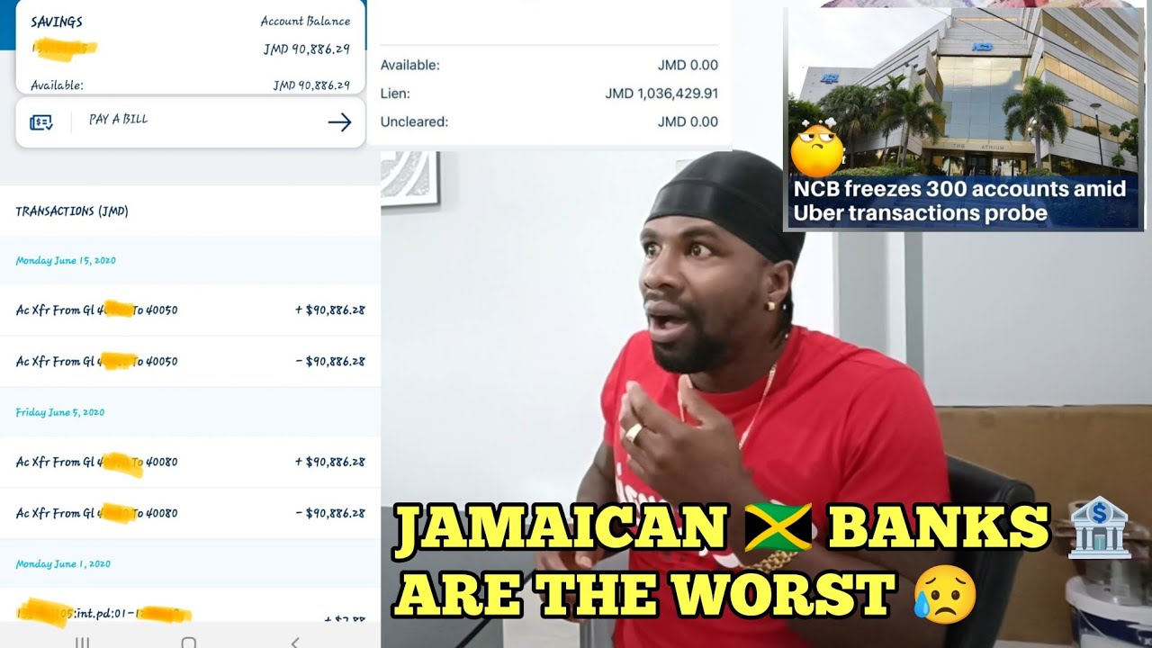 WHERE IS MY MONEY 😭 I CHECKED MY BANK ACCOUNT IN JAM🇯🇲 AND I ALMOST HAD A HEART ATT@CK 😲