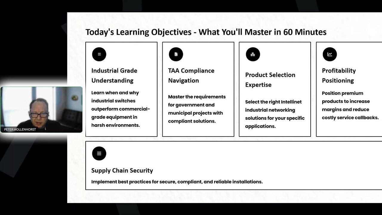 Generate more jobs with Industrial and TAA switches