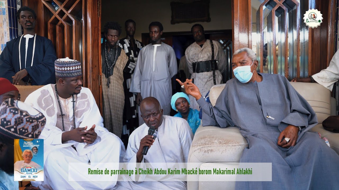 🛑Remise de parrainage à Cheikh Abdou Karim Mbacké                                                