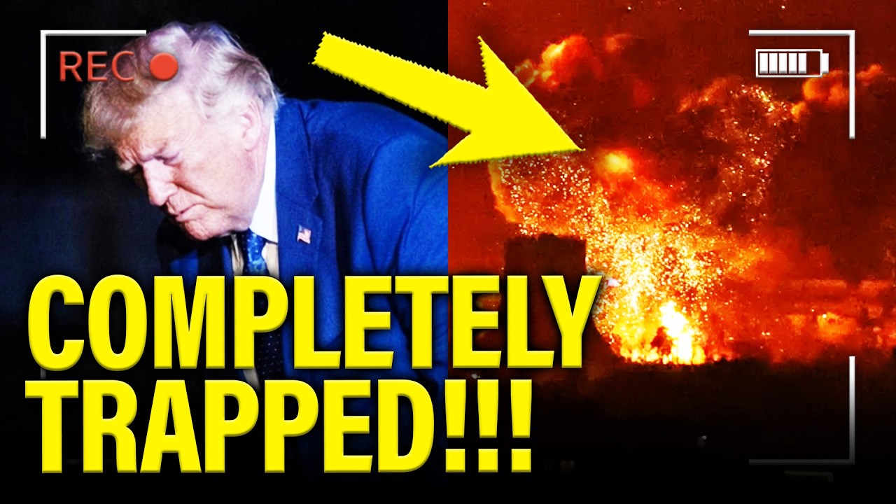 Trump GOES SILENT as IRAN WAR TRAPS HIM!!!