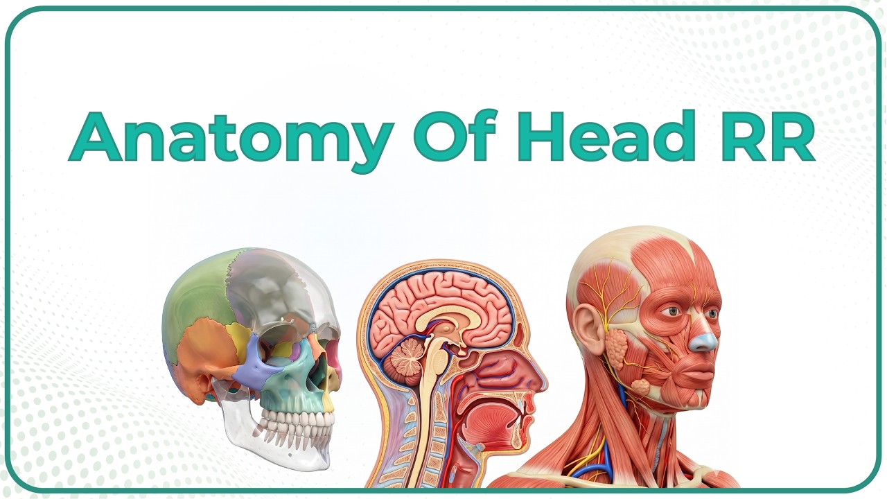 Anatomy of Head Rapid Revision - Dr Krishna Sahith