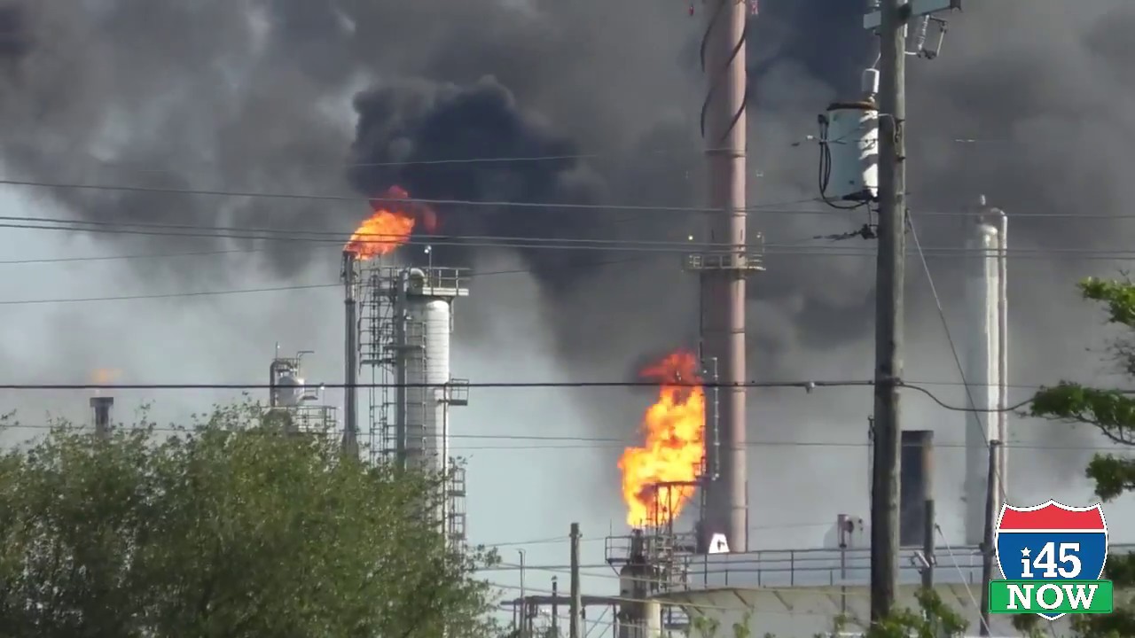 Valero refinery explosion and fire in Texas City