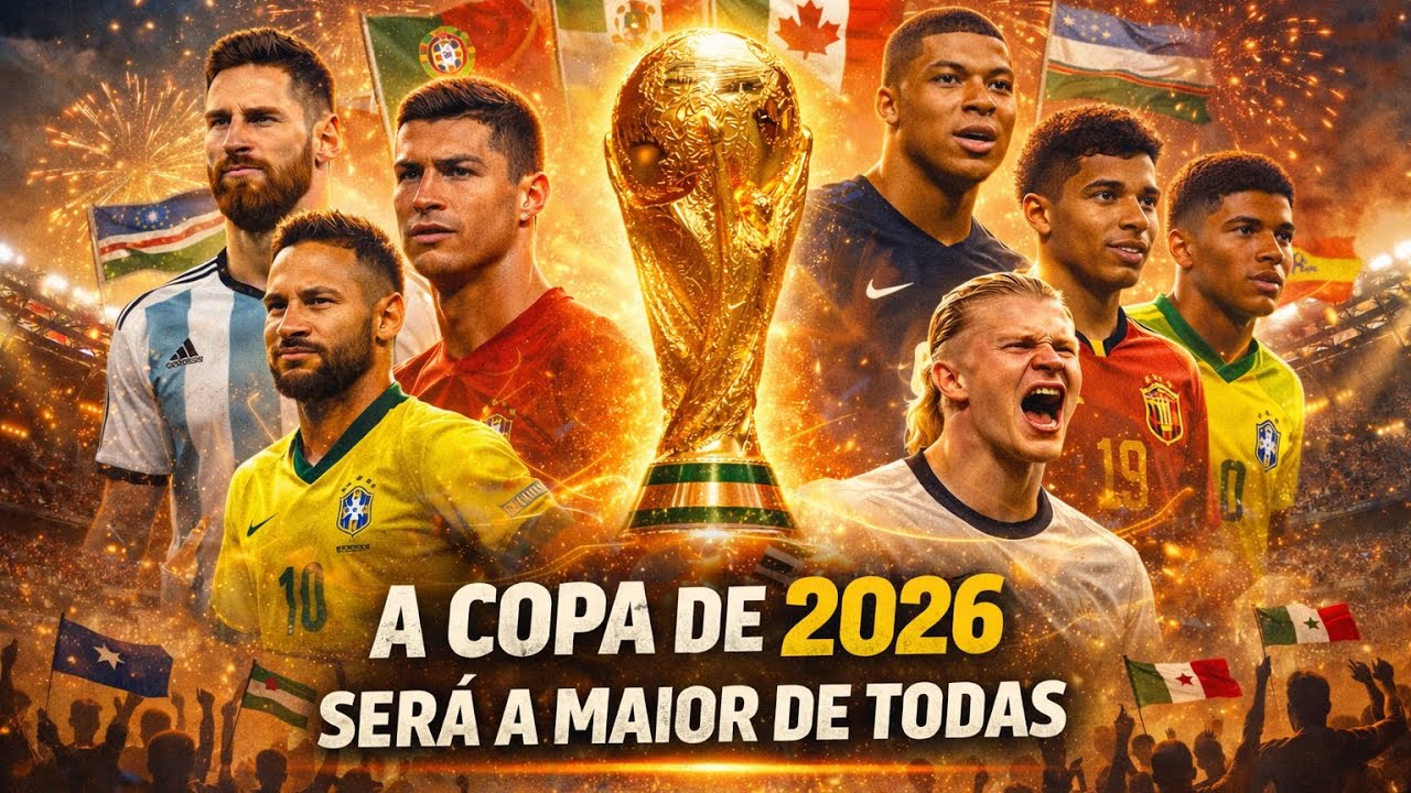 Essa será a maior Copa do Mundo de todos os tempo 