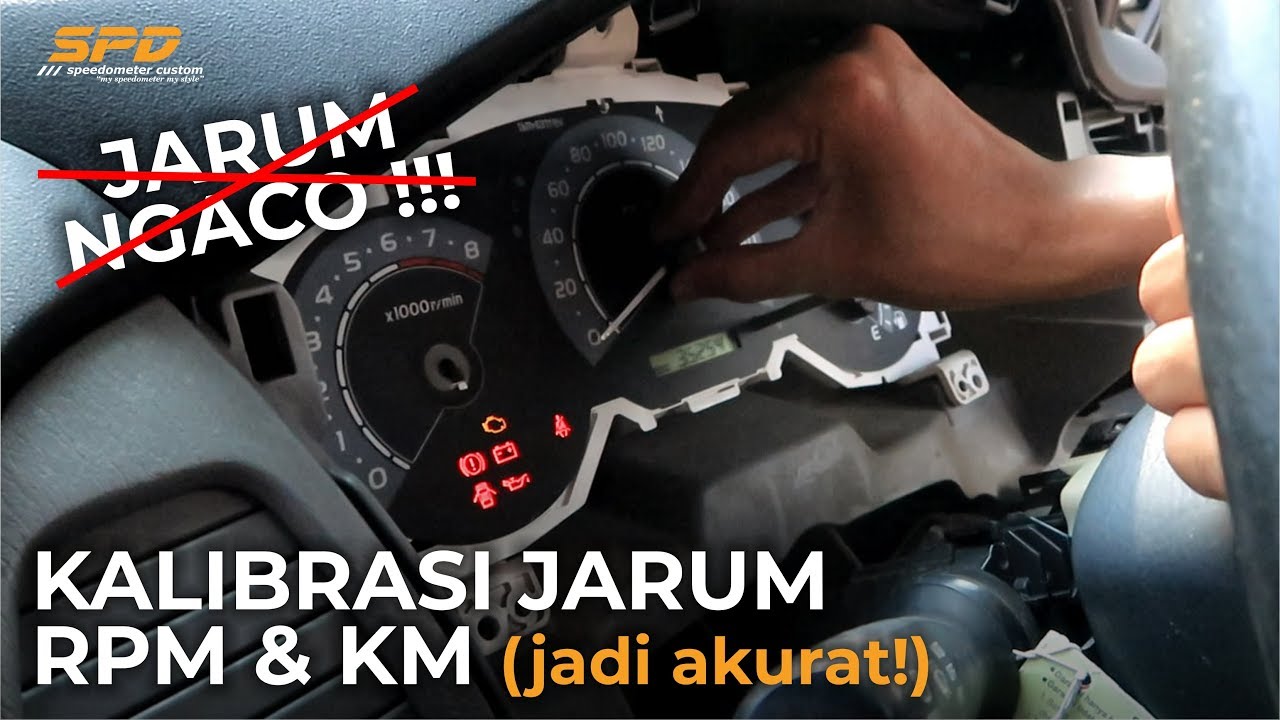 Tutorial Lengkap Kalibrasi Jarum Speedometer Supaya Akurat