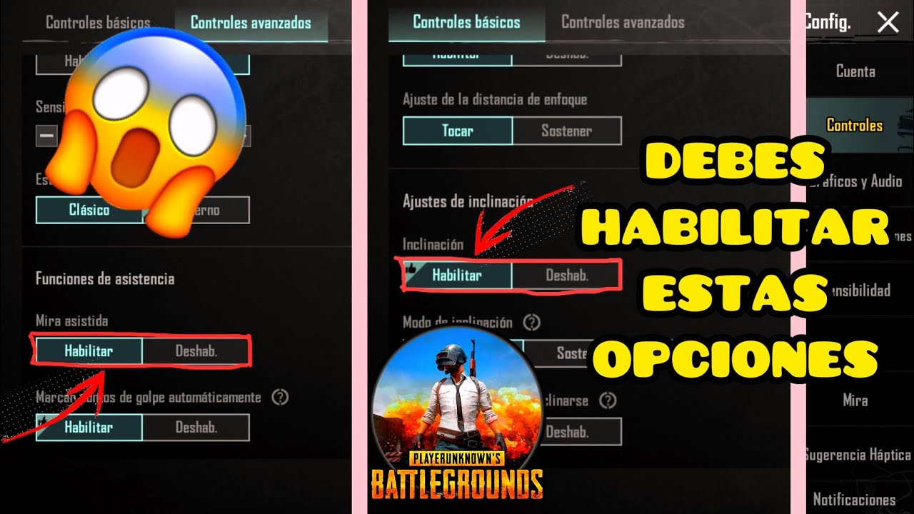 7 OPCIÓNES QUE DEBES HABILITAR EN PUBG MÓBILE 2024 BGMI