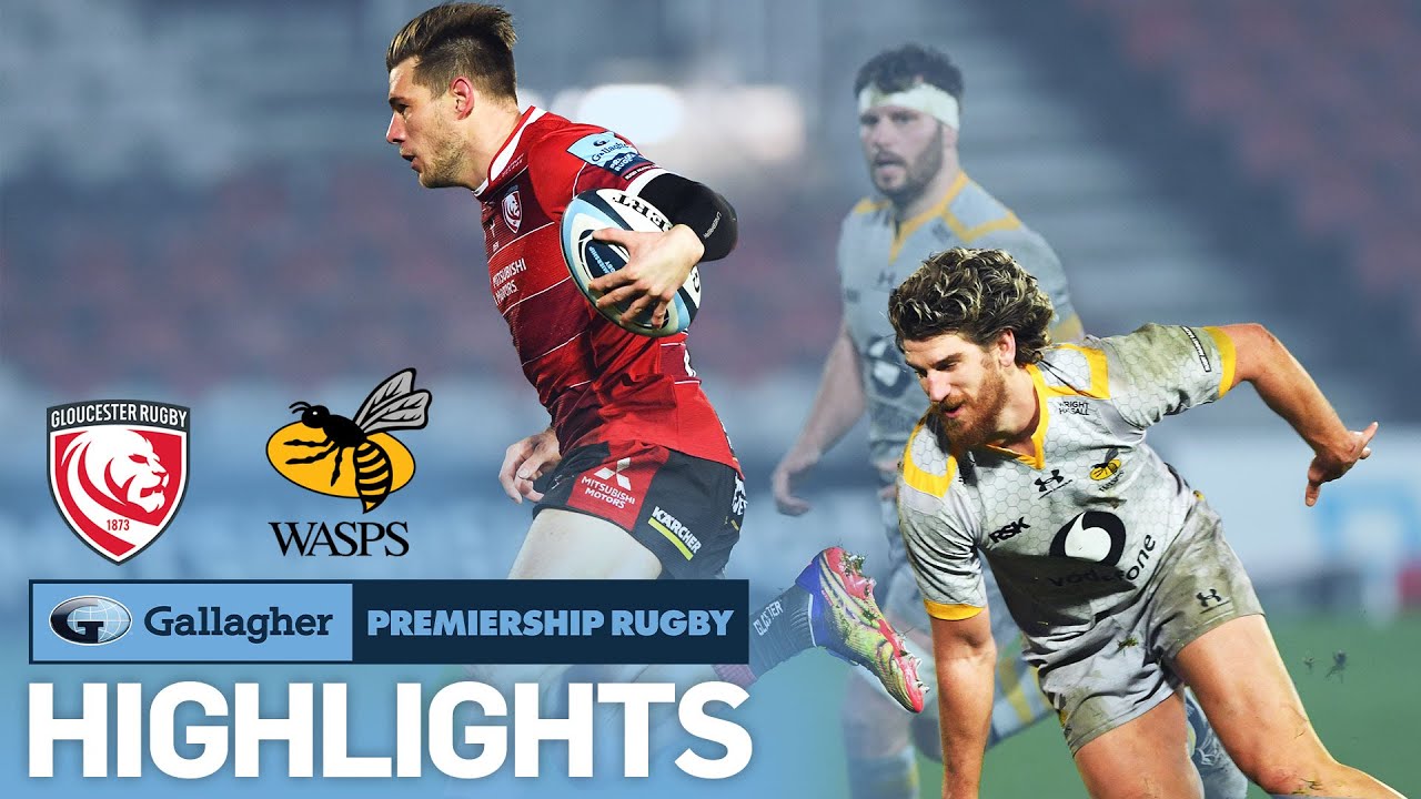 Gloucester v Wasps-HIGHLIGHTS| Thorley Returns As Hosts Score 5 Tries| Gallagher Premiership 2020/21