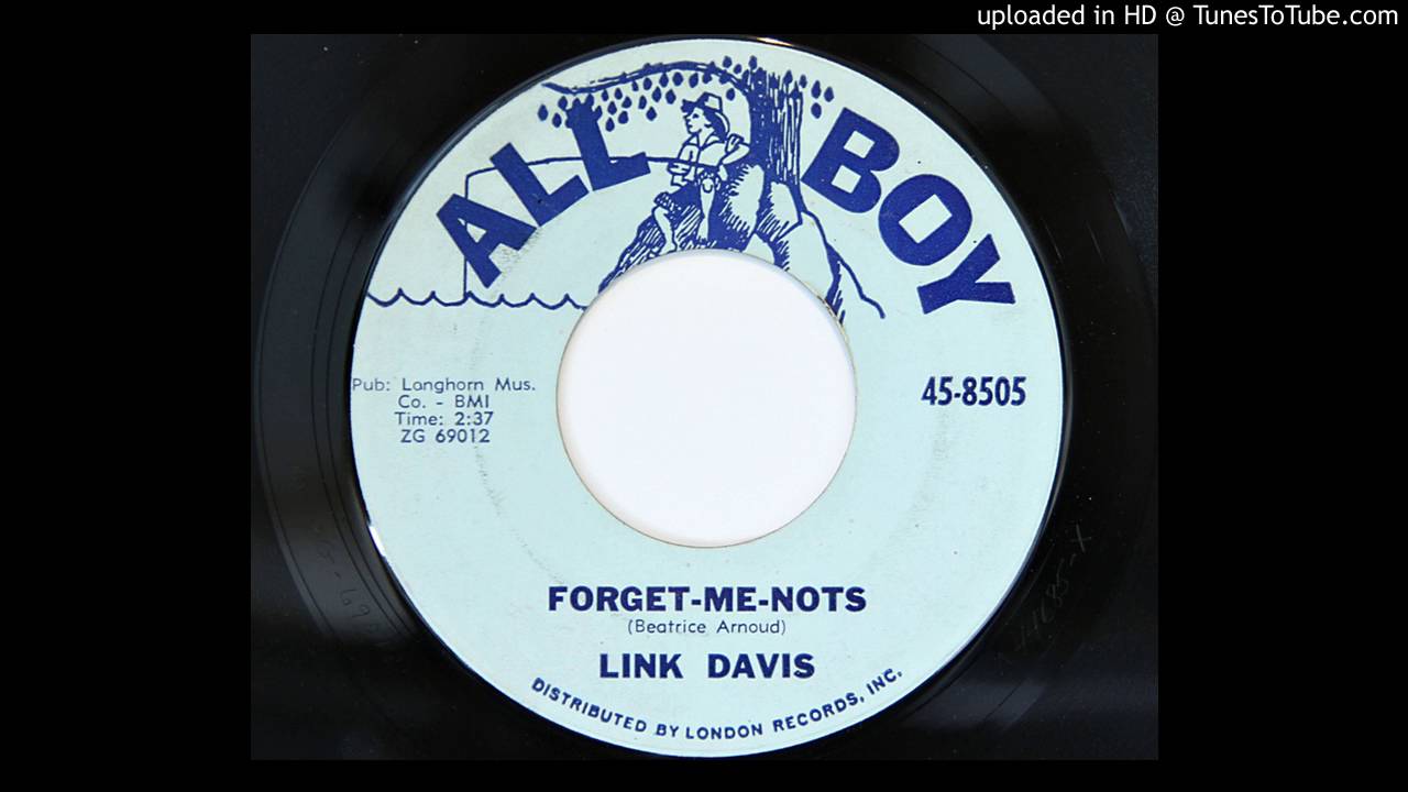 Link Davis - Forget-Me-Nots (All Boy 8505)