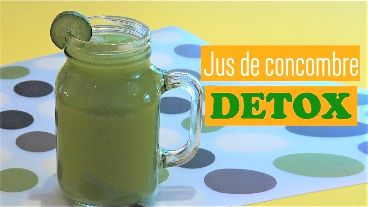 Jus Detox pour maigrir (recette facile et rapide)