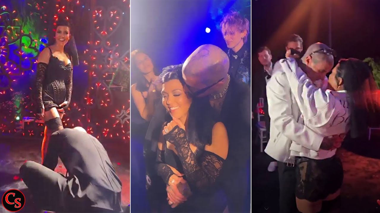 Inside Kourtney Kardashian and Travis Barker's Wedding (LIVE VIDEO)