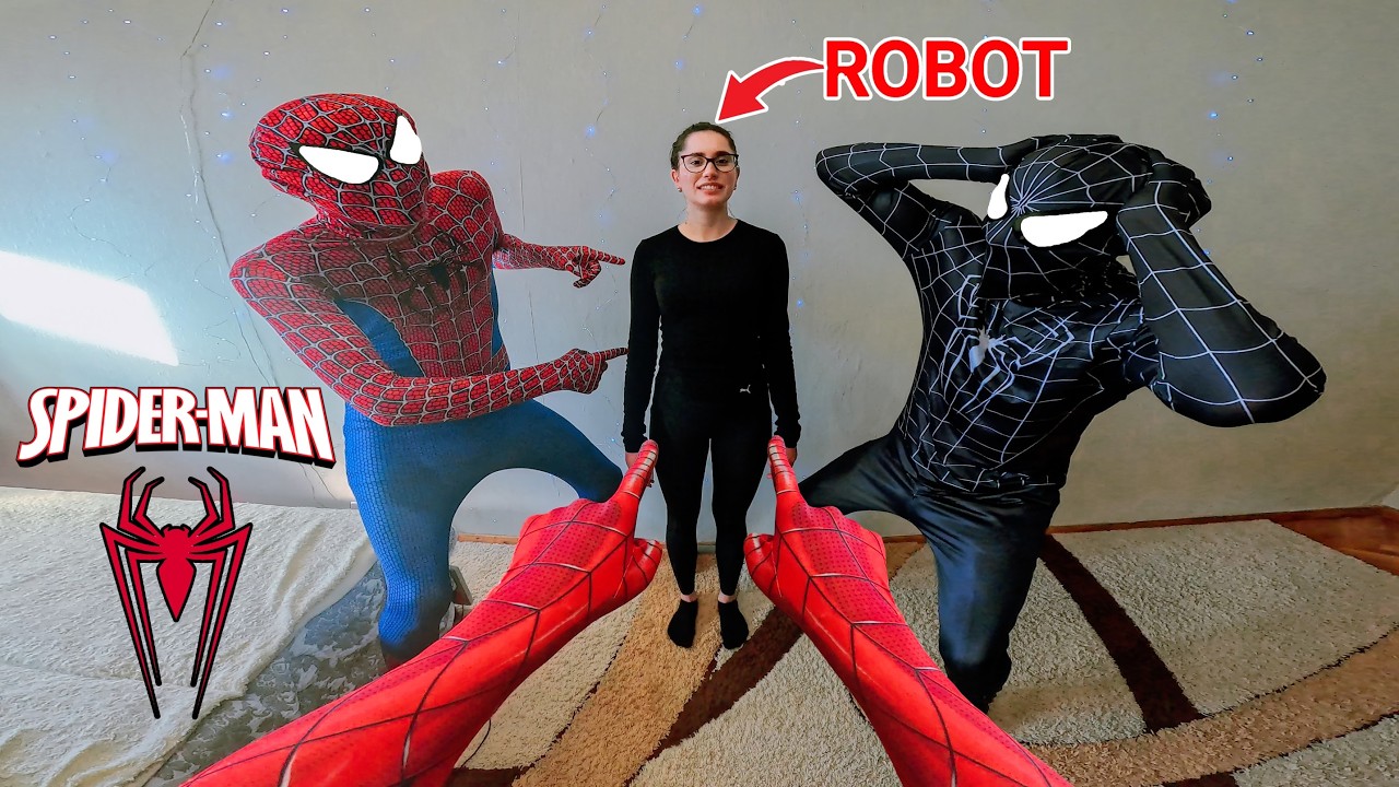 What If 3 PRO SPIDER-MAN Bros Bought a REALISTIC FEMALE ROBOT?!  (Humorous POV Live Story)