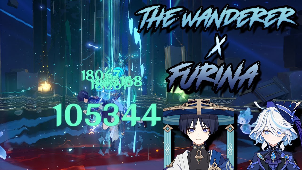 Furina C2 + The Wanderer C6 = 100k+ Charged Attacks Team Showcase  -Abyss Floor 12 | Genshin Impact