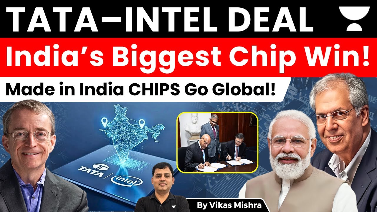 Tata Secures Intel as First Buyer of Made-in-India Semiconductors