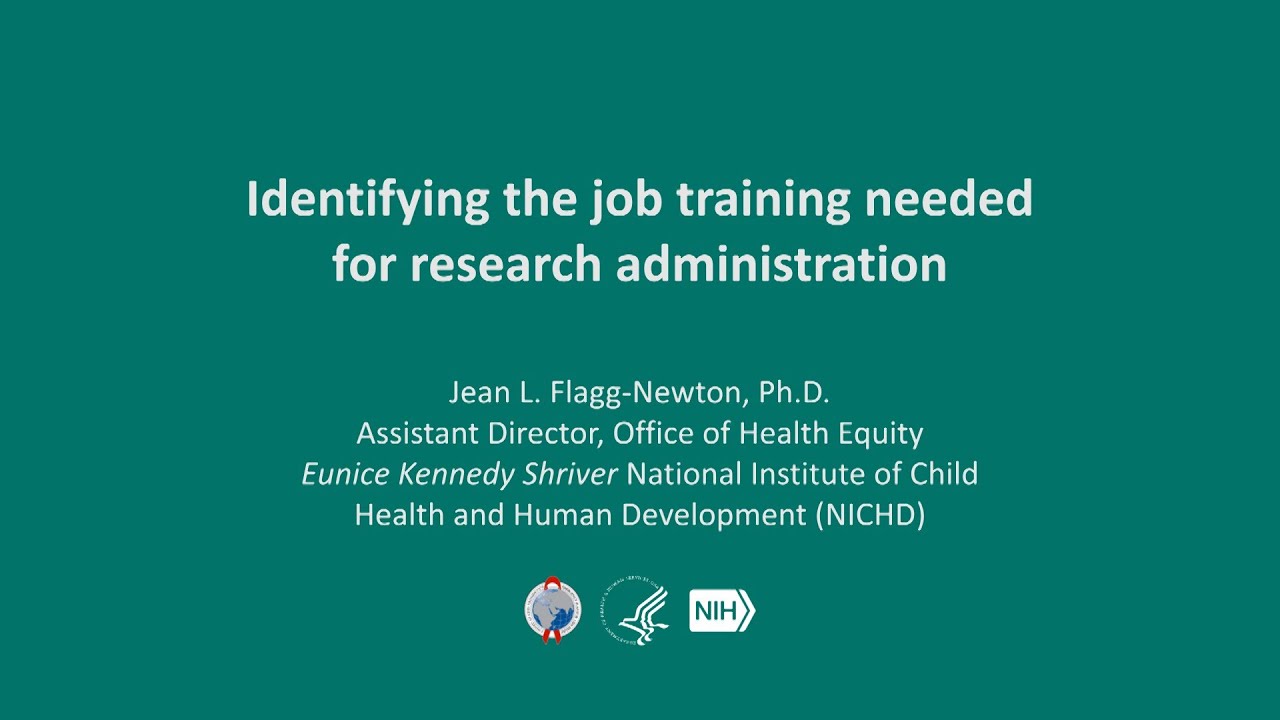 Identifying the Job Training Needed for Research Administration