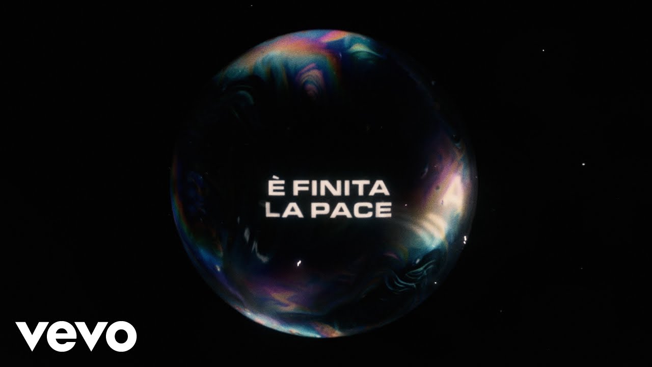 Marracash - È FINITA LA PACE (Lyric Video)