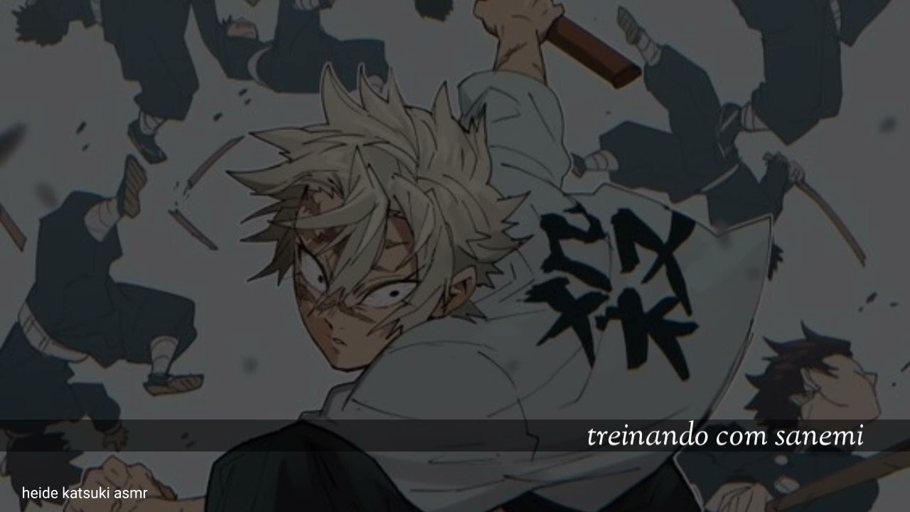 [ASMR] treinando com sanemi