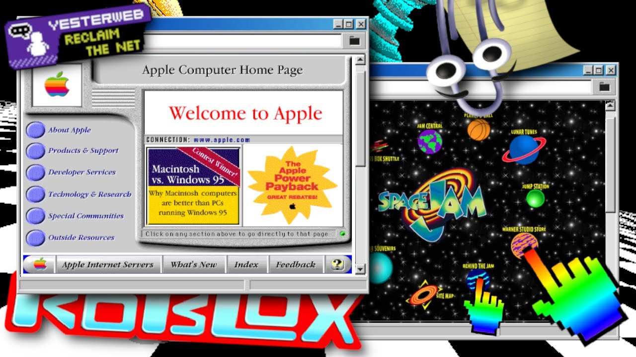 YESTERWEB: An Intro to the Unhinged World of Old Web Design