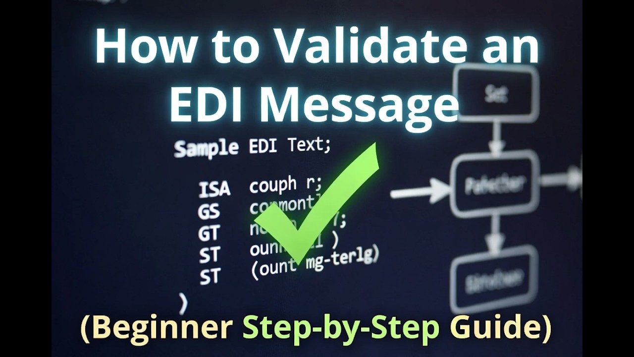 How to Validate an EDI Message (Beginner Step-by-Step Guide)