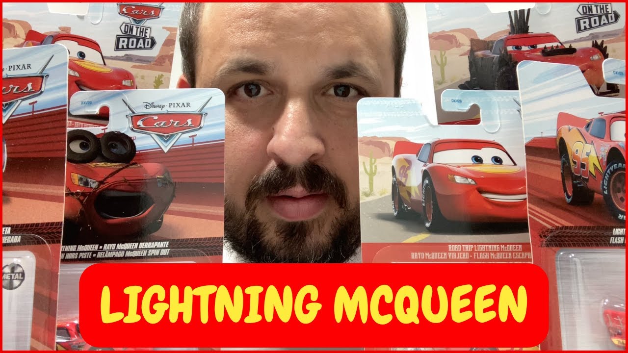 Minha Coleção TOP do LIGHTNING MCQUEEN da Mattel!
