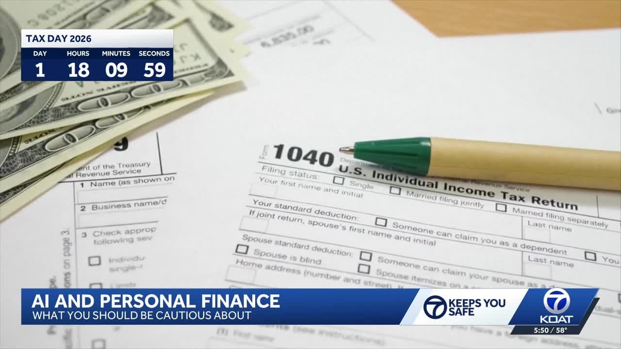 Tax deadline nears, experts warn about AI use for filing