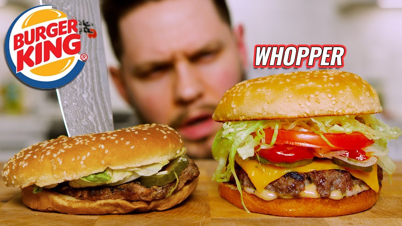 The Burger King Whopper AT HOME!