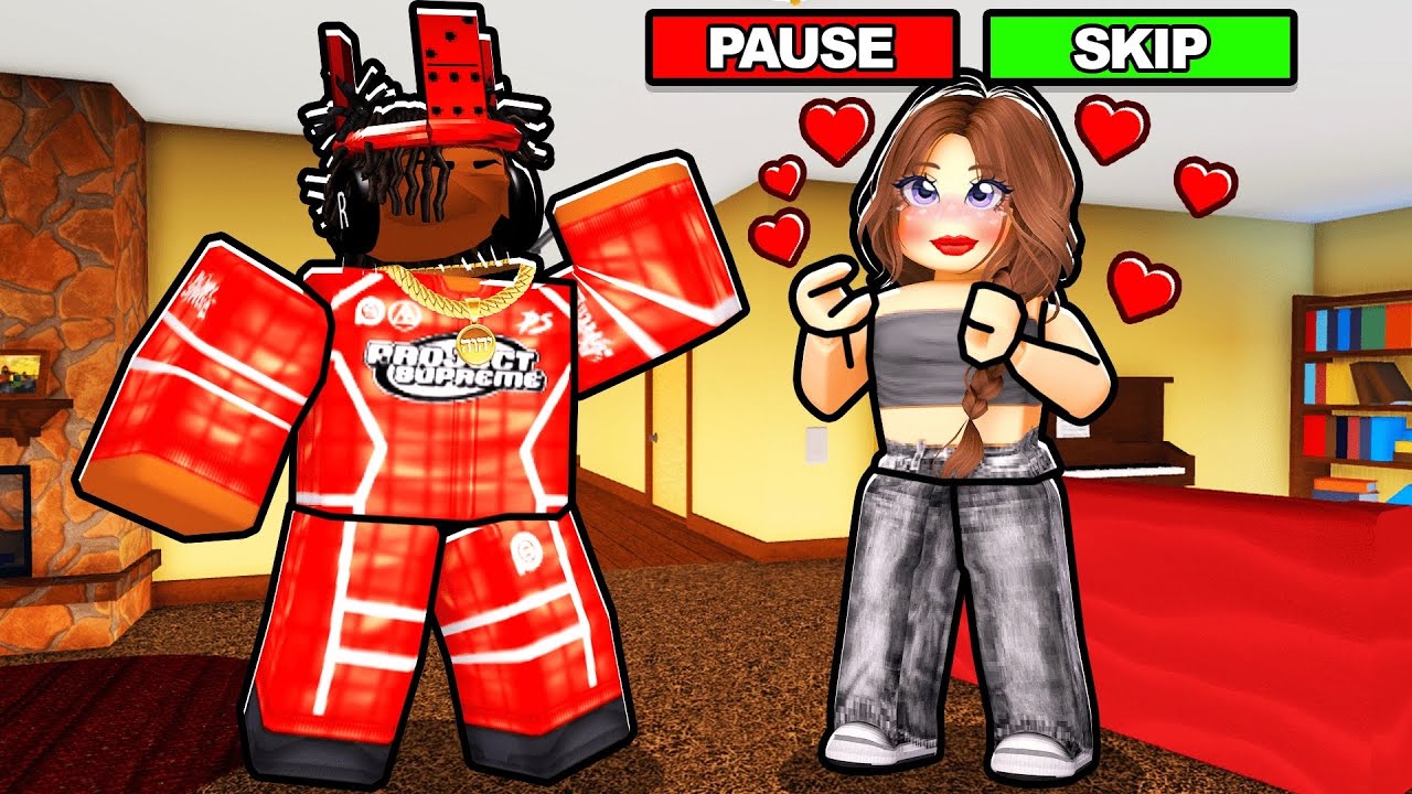 ROBLOX VOICE CHAT BUT I CAN’T SKIP 😳