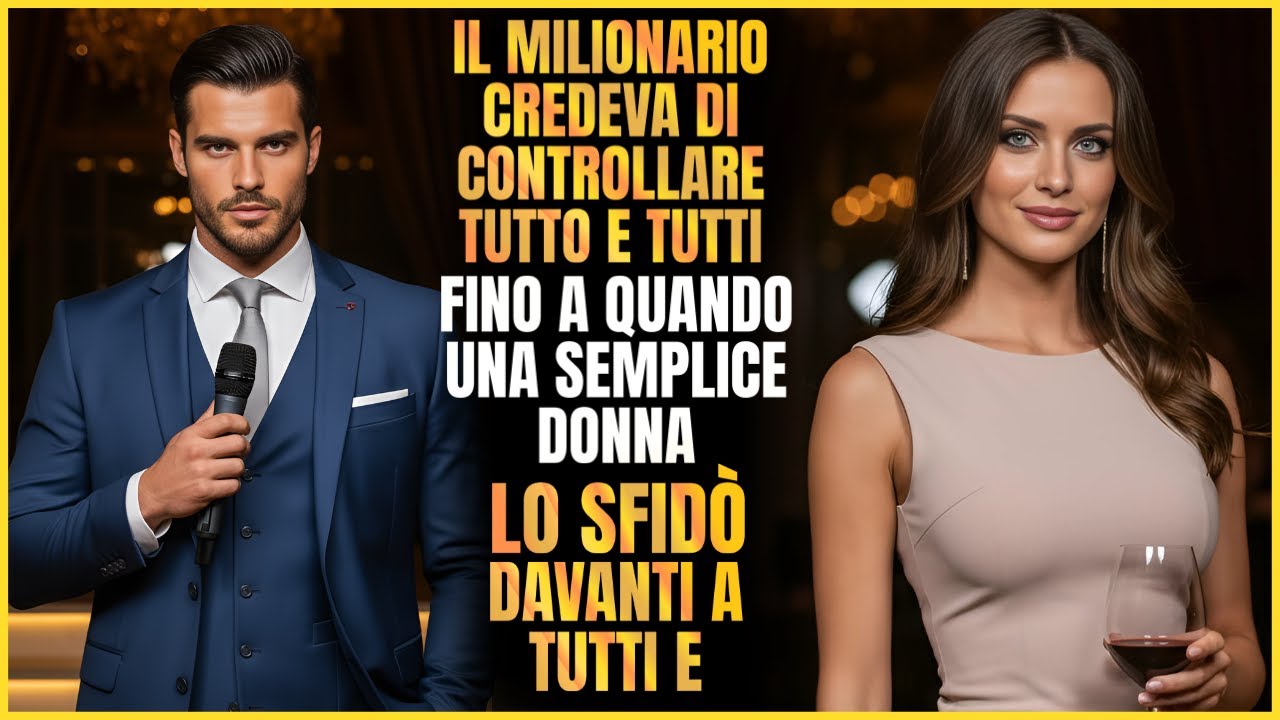 UNA DONNA SFIDA IL MILIONARIO IN PUBBLICO… E GLI CAMBIA COMPLETAMENTE IL DESTINO!
