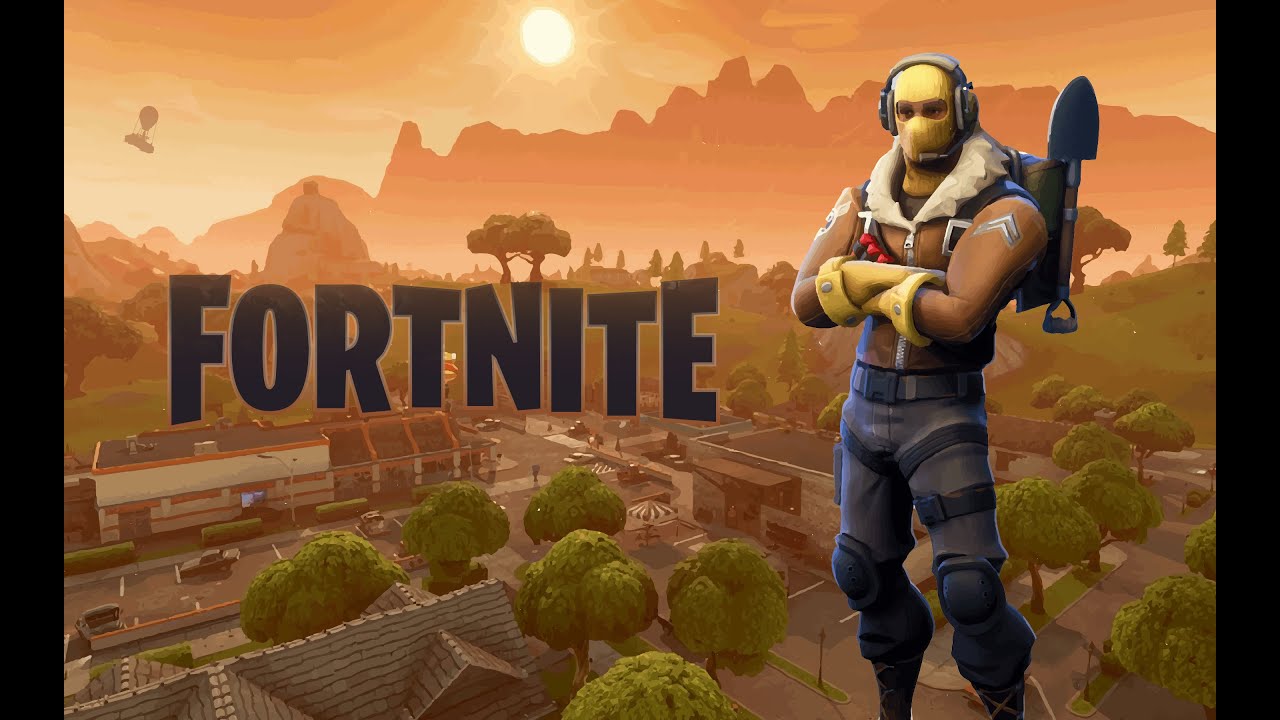 لعبت مره ثانيه مع شخص فورتنايت { 😂 }