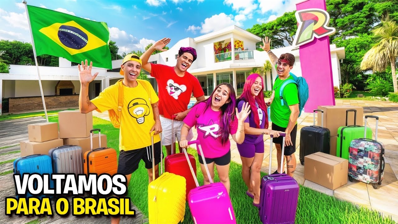 VOLTAMOS PARA O BRASIL *Reencontro emocionante !