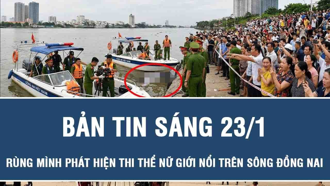 Sáng 23/1: Phát hiện thi thể nữ giới nổi trên sông Đồng Nai, tiết lộ nhận định ban đầu của công an