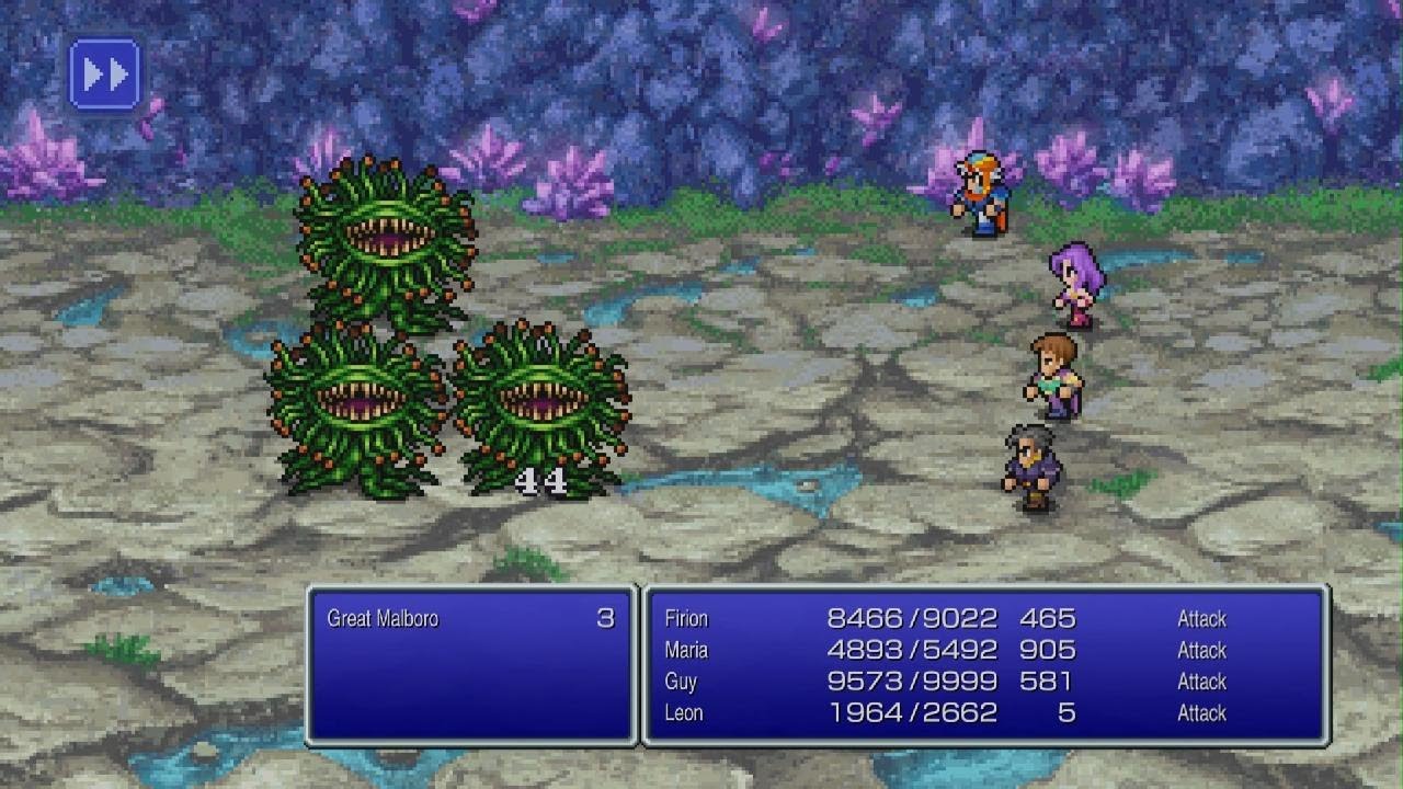 FINAL FANTASY II - Red Dragon Boss Fight