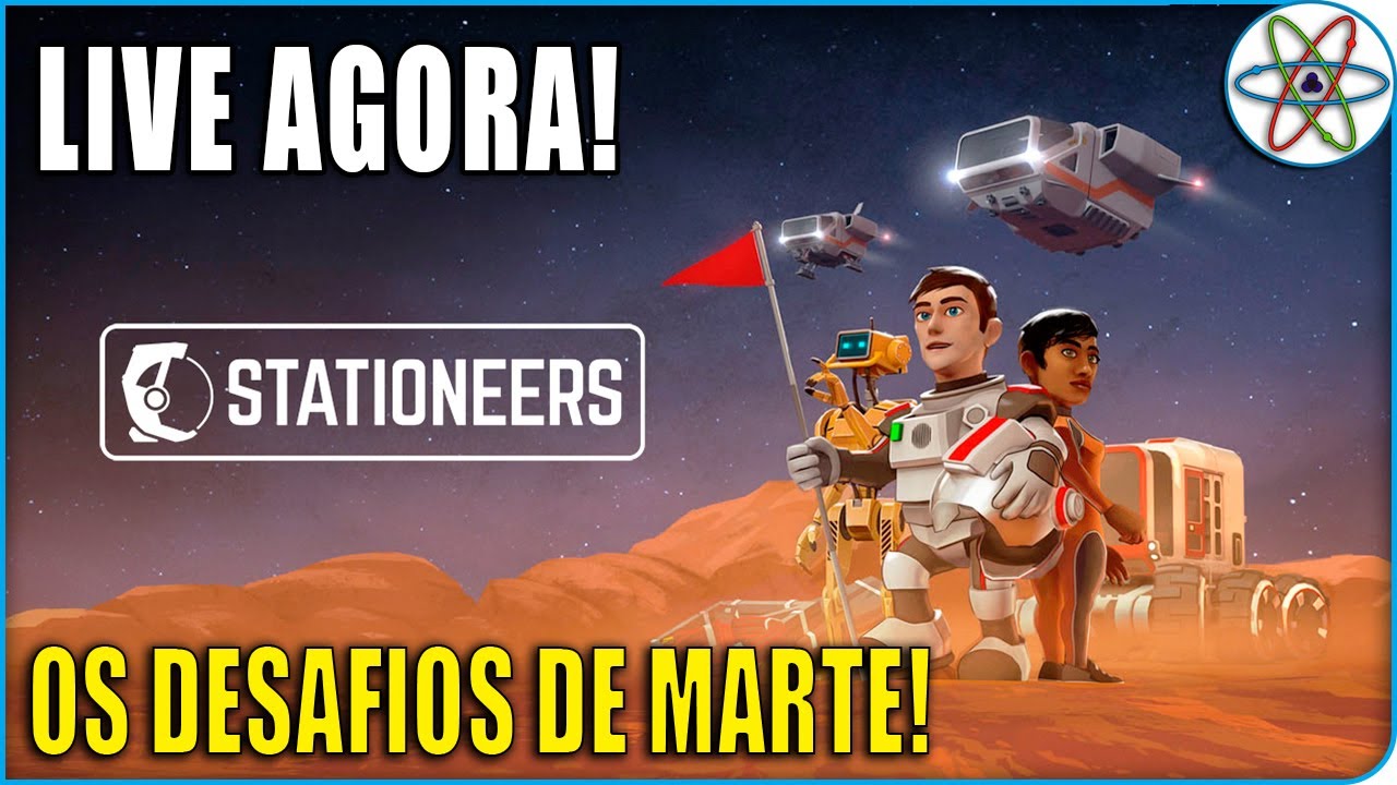 Stationeers - Os desafios de Marte! - Live Ep 04!