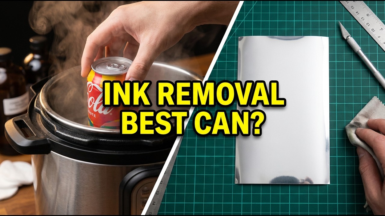 How to Remove Ink From Soda Cans? BEST CAN revealed for this DIY hack!