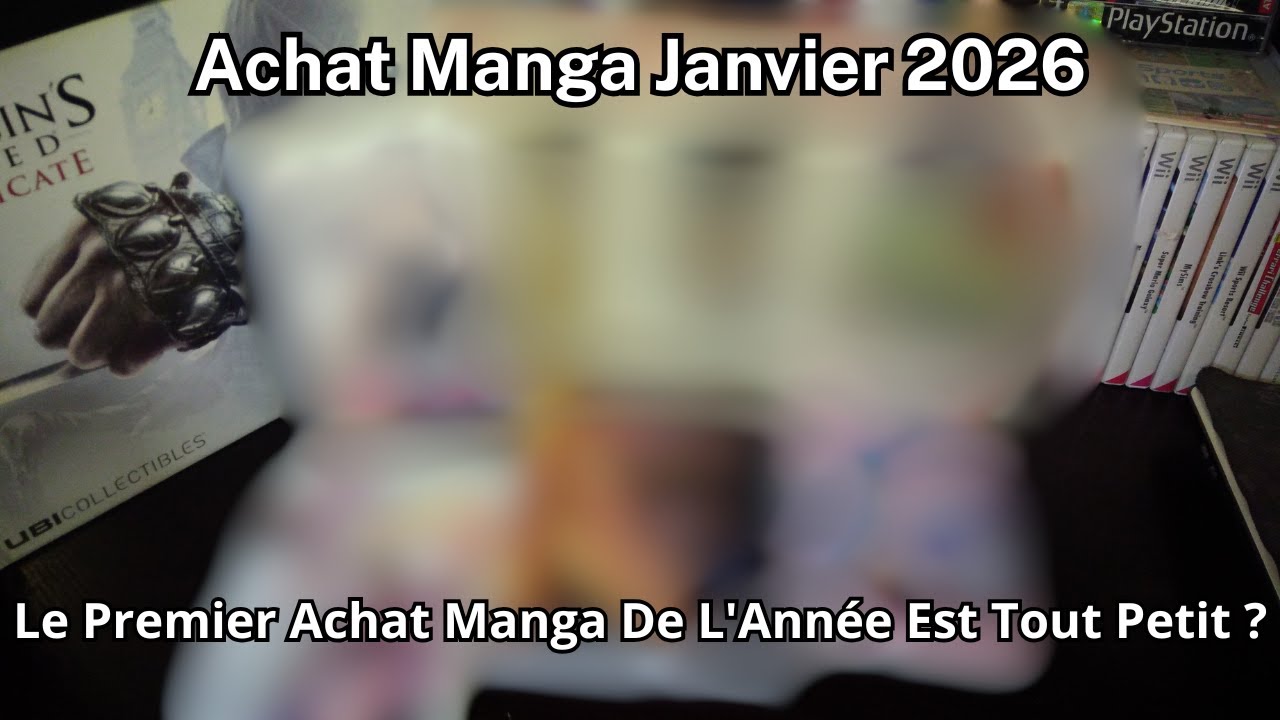 Achat Manga Janvier 2026 - Le Premier Achat Manga De L'Année Est Tout Petit ?
