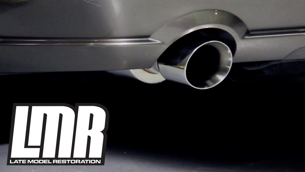 Mustang Axle Back Exhaust: Ford Racing Stinger Mufflers GT/GT500 M-5230-5GT