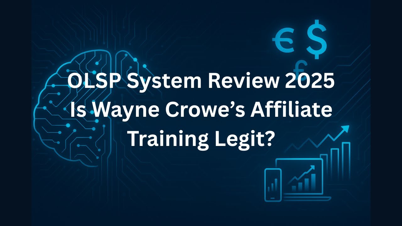 OLSP System Review 2025 &ndash; Is Wayne Crowe&rsquo;s Affiliate Training Legit?