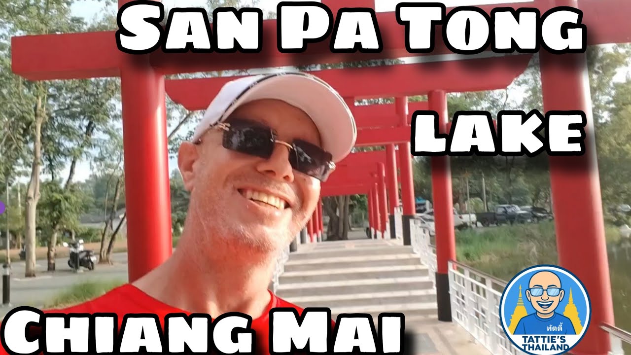 Exploring San Pa Tong Chiang Mai | Lakeside Cafes, Gyms & Local Life