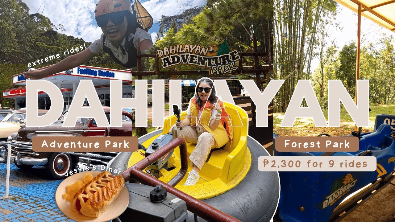 ⛰️Day 3 in Bukidnon, DAHILYAN ADVENTURE PARK, Forest Park, INSTA360 ACE PRO 2 | Lovely B Travel Vlog