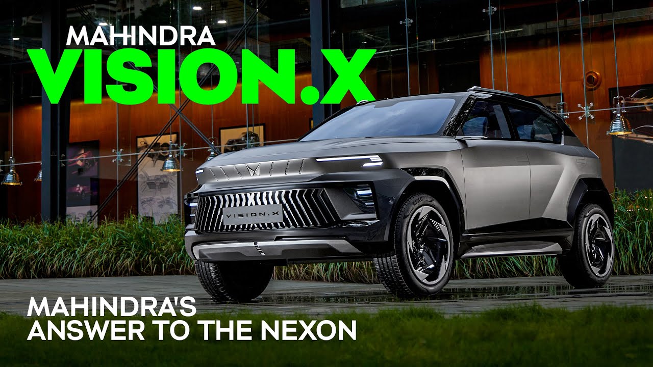 Mahindra Vision X Concept Walkaround - Should The Nexon Be Worried? #OVERDRIVE