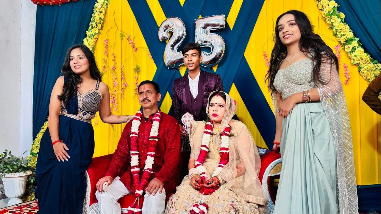 Vlog 4 25th wedding anniversary celebration 🎉