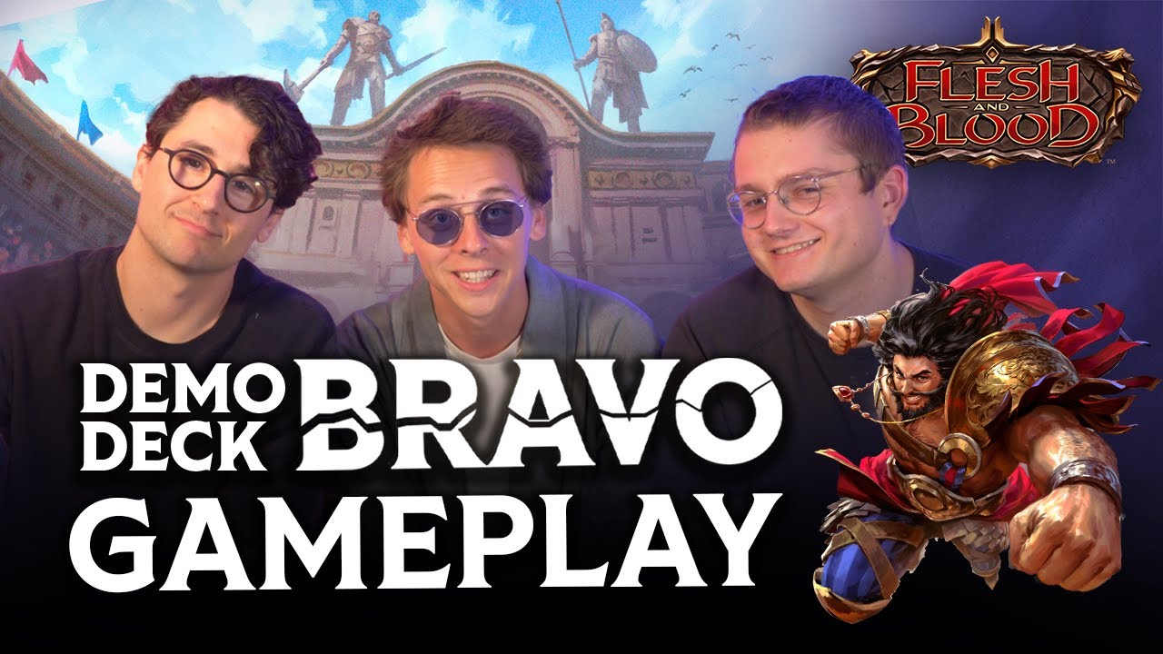 Demo Deck Bravo Gameplay | Learn to Play Flesh and Blood TCG
