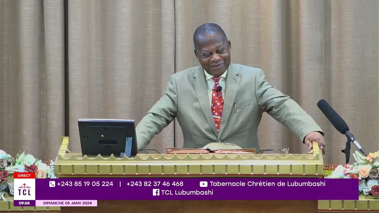 2025 01 05 DIMANCHE QUAND JÉSUS-CHRIST REVIENDRA IL SE GLORIFIERA DANS LES SIENS FRERE KAZADI