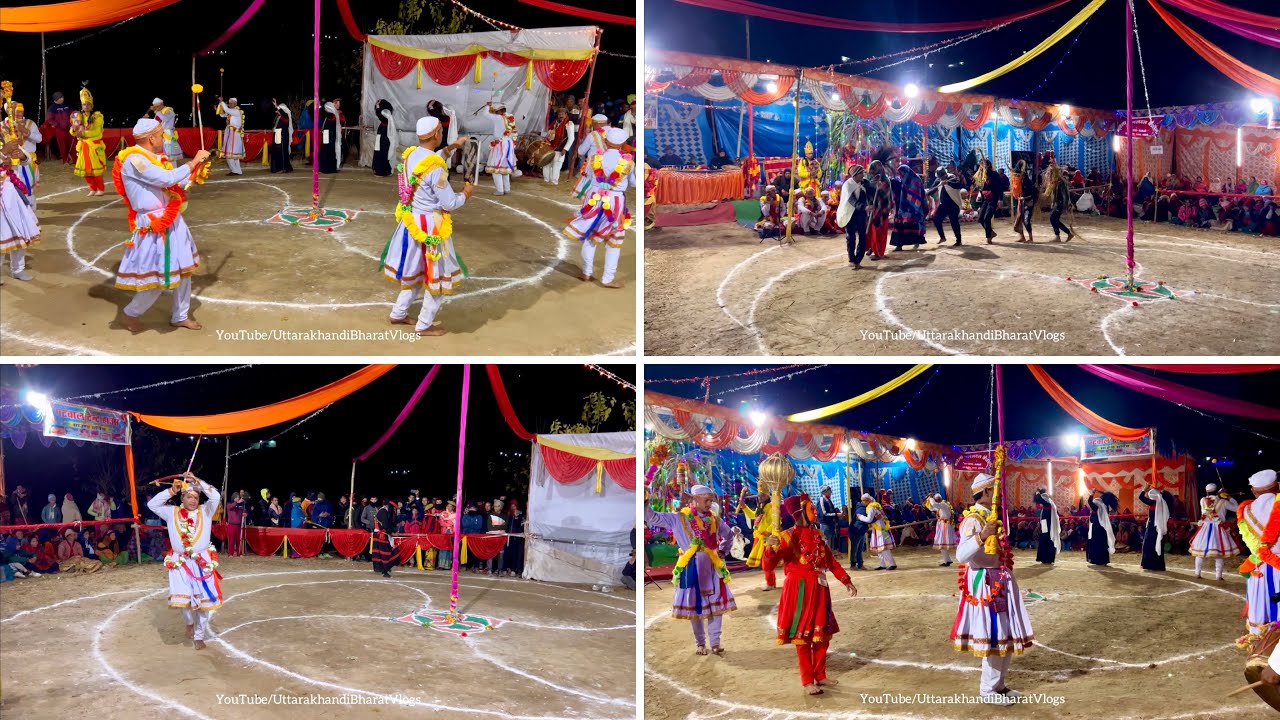 पांडव लीला नृत्य। मैखोली (गैरसैंण)। गढ़वाल की पौराणिक सांस्कृतिक विरासत @UttarakhandiBharatVlogs
