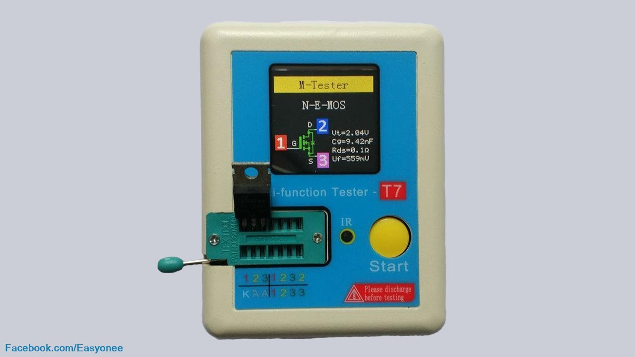 LCR-T7 Transistor Tester Unboxing