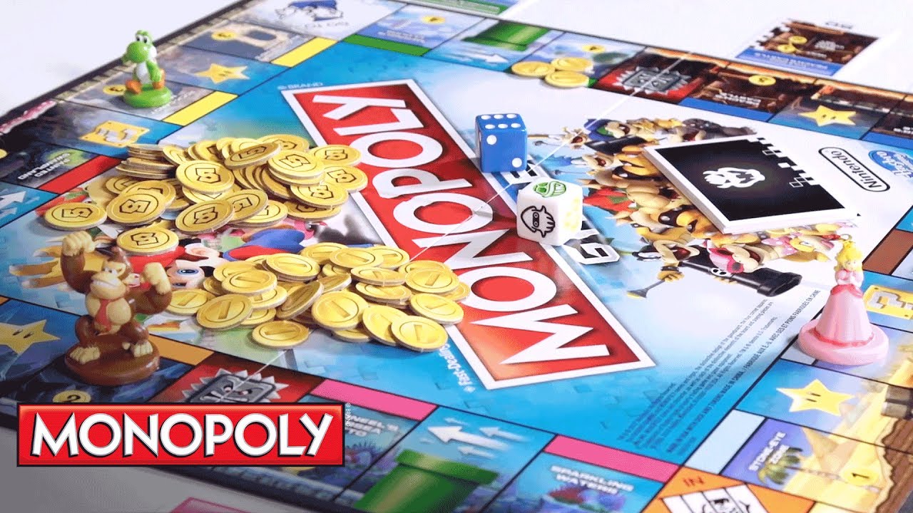 How to Play: Monopoly Gamer w/ Mario, Princess Peach, Donkey Kong & Yoshi - Hasbro Gaming