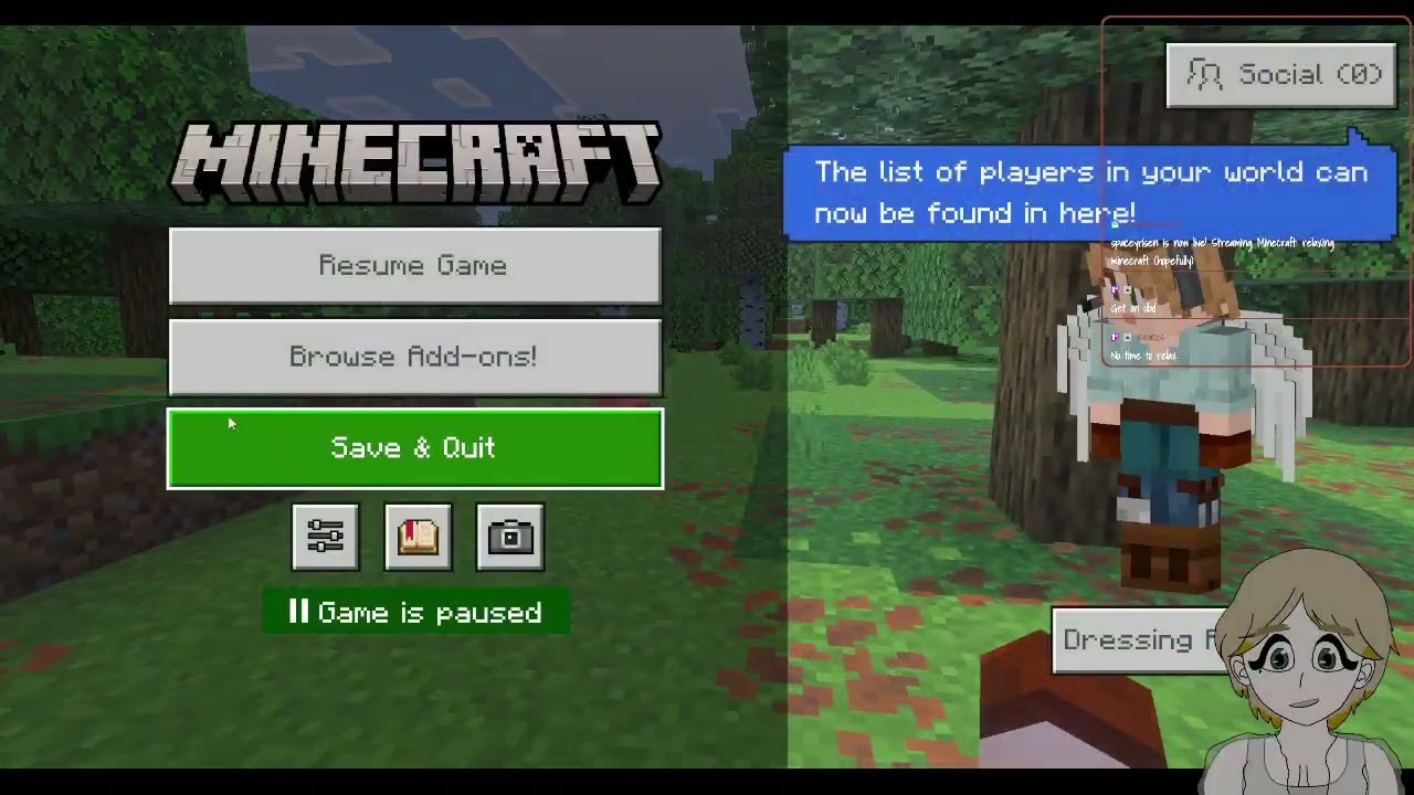 some minecraft and a lot of dbd